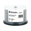 Verbatim CD-R 700MB 52X White Inkjet Printable 50-Pack Spindle Image