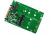 ZTC 2-in-1 Thunder Board M.2 (NGFF) or mSATA SSD to SATA III Adapter Board Image