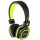NGS Artica Jelly Wireless BT Stereo Headphones with Micro SD Card Slot - Yellow