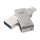 16GB PQI iConnect mini 102 for iPhone, iPod, iPad - Iron Gray