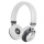 NGS Artica Patrol Wireless BT Stereo Headphones - White