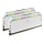 32GB Corsair Dominator Platinum RGB DDR5 6200MHz CL36 Dual Channel Kit (2x 16GB) - White