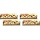 64GB G.Skill DDR4 Trident Z Royal Elite Gold 3600Mhz PC4-28800 CL16 1.35V Quad Channel Kit 4x16GB