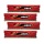 32GB G.Skill DDR3 PC3-17000 2133MHz Ares Series Low Profile (11-13-13-31) Red Quad Channel kit 4x8GB