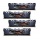 32GB G.Skill Flare X DDR4 2400MHz PC4-19200 for AMD Ryzen CL16 Quad Channel Kit (4x8GB)