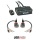 Lindy 2 Port VGA, USB 2.0 & Audio Cable KVM Switch