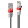 Lindy 0.5m Cat.6A S/FTP LSZH Network Cable, Grey