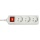 Lindy 73124 power extension 3 AC outlet(s) Indoor White
