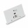 Lindy 150m Cat.6 HDMI 4K60 & Type C HDBaseT EU Wall Plate KVM Extender, Transmitter