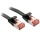 Lindy RJ45 Cat.6 U/FTP 5m networking cable Black Cat6 U/FTP (STP)