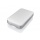 2TB Buffalo MiniStation Thunderbolt and USB3.0 Portable Hard Drive - Silver/White