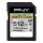 512GB PNY Elite Performance SDXC UHS-I Class 10 95MB/sec Memory Card