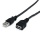StarTech 10ft (3m) USB2.0 Extension Cable Type-A Male to Type-A Female Black