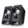 NGS SB 210 12W USB-Powered Multimedia Speakers with Volume Control, Black