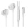 NGS Cross Step, In-Ear USB-C Wired Headphones with Microphone and Control Buttons, White