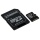 256GB Kingston microSDXC UHS-1 CL10 Memory Card with SD Adapter