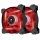 Corsair AF120 120mm Computer Case Fan with Red LED - Twin Pack