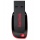 32GB SanDisk Cruzer Blade USB2.0 Flash Drive - Black, Red