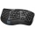 Adesso RF Wireless QWERTY Black Keyboard - US English Layout
