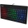 Adesso 3 Color Illuminated USB SlimTouch 110 Mini Keyboard - US English Layout