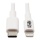 Tripp Lite 3FT (0.9m) USB-C Male to Lightning Connector Male Charging Cable - White