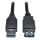 Tripp Lite 3FT USB3.0 SuperSpeed USB-A Male to USB-A Female Extension Cable - Black
