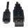 Tripp Lite 3FT USB2.0 Hi-Speed USB-A Male to Micro USB-B Male Universal Reversible Cable