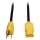 Tripp Lite 4FT NEMA 5-15P to IEC-320-C13 Universal Computer Power Cord Lead Cable - Yellow Plugs