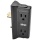 Tripp Lite 4 Outlet 720 Joules Wallmount Direct Plug In Surge Protector - Black