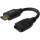 StarTech 0.5FT HDMI Male to HDMI Female Cable - Black