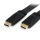 StarTech 10FT Flat High Speed HDMI Male to HDMI Male Cable - Black