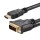 StarTech 6FT HDMI Male to DVI-D Male Adapter Cable - Black