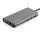 StarTech 8-IN-1 USB-C Mini Portable Docking Station - Black, Grey