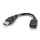 C2G 0.5FT USB Type-A Male to USB Type-A Female Extension Cable - Black
