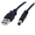 StarTech 3FT USB Type-A to Type-M Barrel 5V DC Power Cable - Black