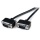 StarTech 6FT Low Profile High Resolution Monitor VGA Male to VGA Male Cable - Black