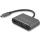 StarTech USB-C To VGA & HDMI External Video Adapter - Space Grey