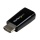StarTech 1.8IN HDMI Male to HD-15 VGA Female Compact Adapter Converter - Black