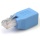 StarTech Cisco Console Rollover RJ-45 Male to RJ-45 Female Adapter For RJ45 Ethernet Cable - Blue