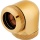 Corsair Hydro X Series XF 90° Hardware Cooling Accessory Fitting - Gold, 2-Pack