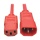 6FT Tripp Lite C14 To C13 Power Extension Cable - Red