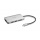 Kensington 5-Port USB Type C Mobile Driverless Hub - Black, Silver