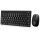 Adesso Wireless Optical Spill Resistant Mini Mouse and Keyboard Combo - US English Layout