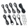 CableMod Classic ModMesh C-Series Cable Kit for Corsair AXi / HXi / RM (Yellow Label) - Carbon