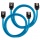 Corsair Premium Sleeved SATA III Cables 60cm (2 Pack) - Blue