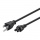 Monoprice Power Cable (3-Prong) NEMA 5-15P to IEC 60320 C5 (MickeyMouse)plug- 3m