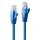 Lindy U/UTP Cat6 RJ45 Patch Cable 2m – Blue