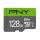 128GB PNY Class 10 MicroSDXC 85MB/sec UHS-I Memory Card