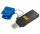 64GB PQI Connect 301 OTG USB Flash Drive - USB3.0 Deep Blue Edition